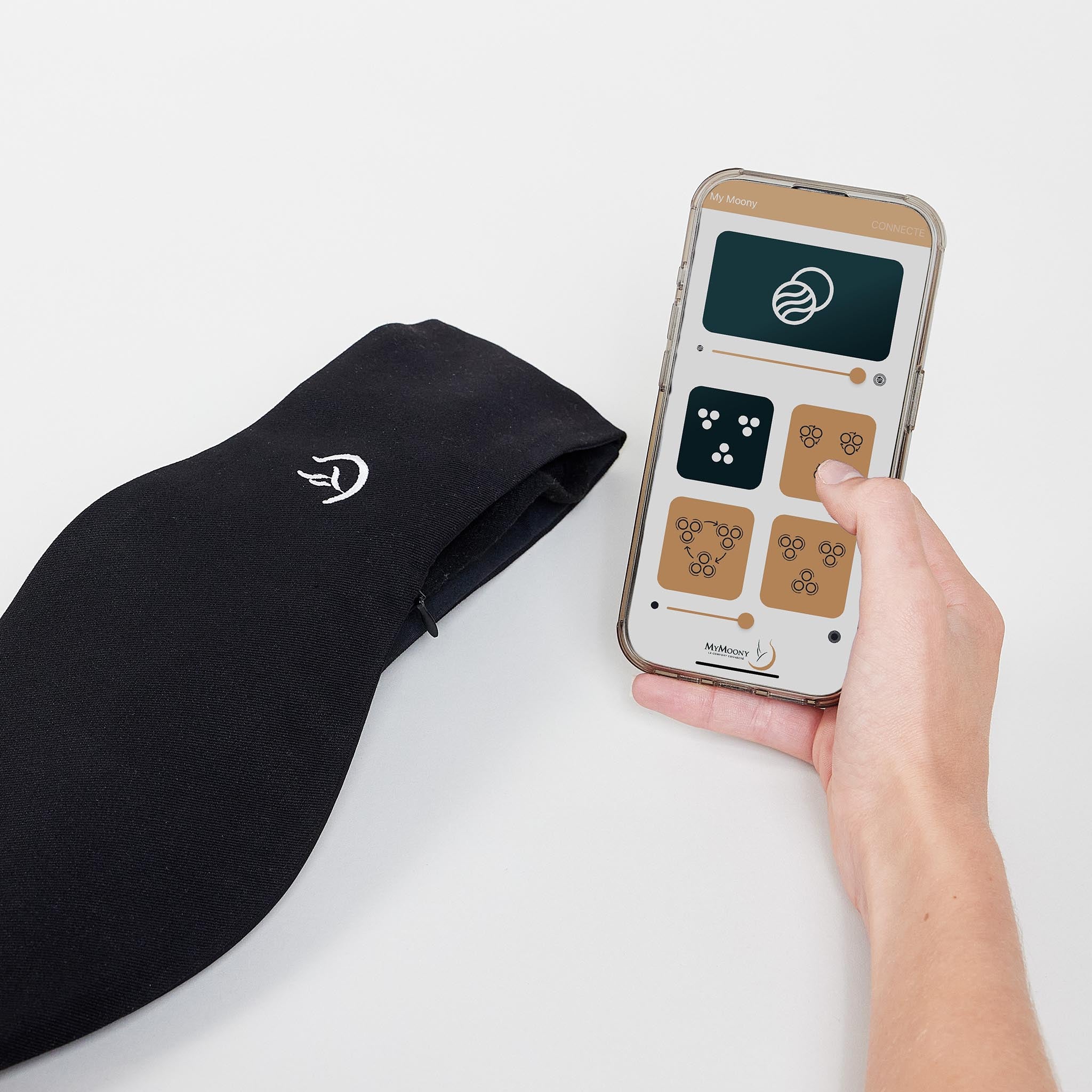 Comfortpakket | Aangesloten riem + Gratis externe batterij